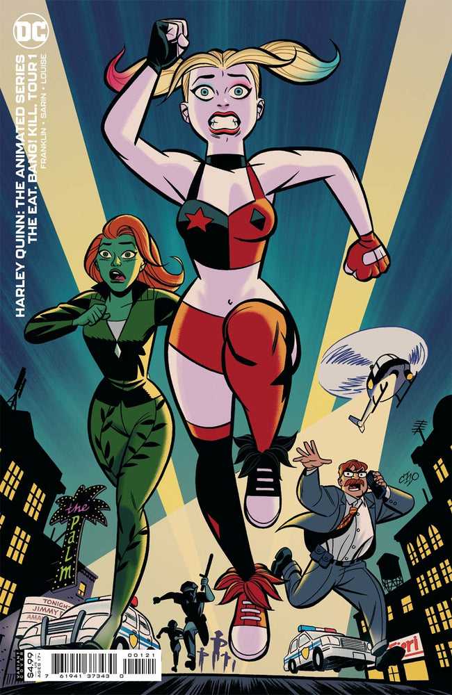 HARLEY QUINN THE ANIMATED SERIES THE EAT BANG KILL TOUR #1 (OF 6) CVR B MICHAEL CHO CARD STOCK VAR (09/15/2021) (ONLINE ORDER ONLY)