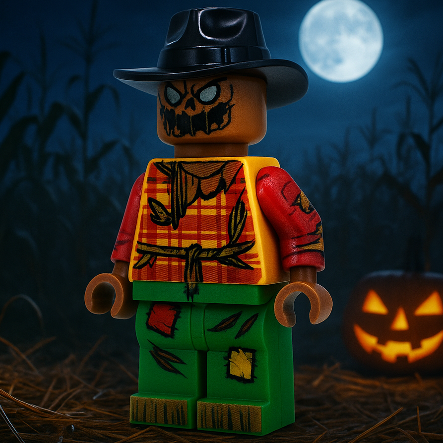 Halloween Scarecrow Custom Minifig (ONLINE ORDER ONLY)