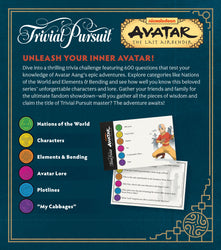Trivial Pursuit: Avatar - The Last Airbender (ONLINE ORDER ONLY)