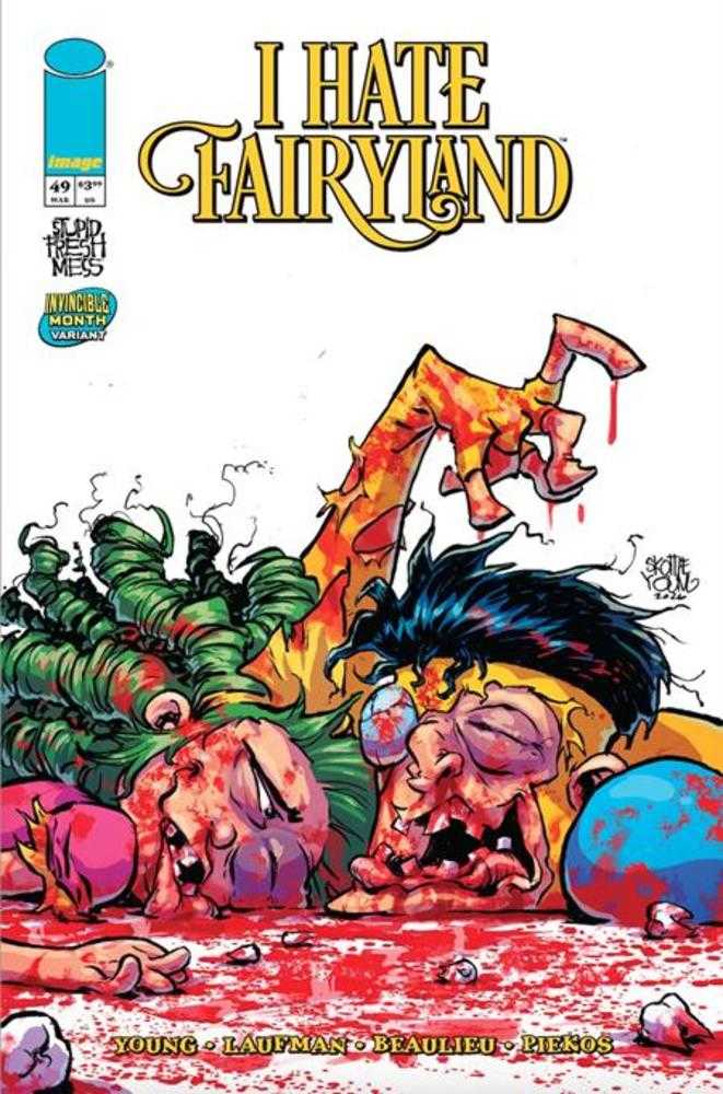 I Hate Fairyland #49 Cover D Skottie Young Invincible Team Up Variant (ONLINE ORDER ONLY)