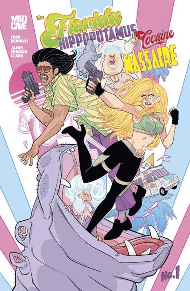 Florida Hippopotamus Cocaine Massacre #1 (Of 4) 2nd Print (Mature) (ONLINE ORDER ONLY)