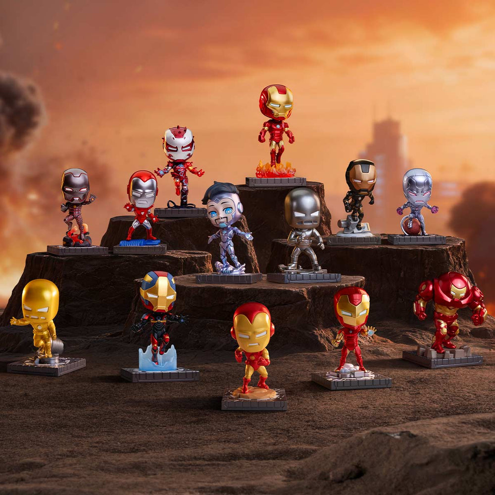 Marvel Iron Man: A Journey Through Armors Series Blind Box Figure | POP MART
