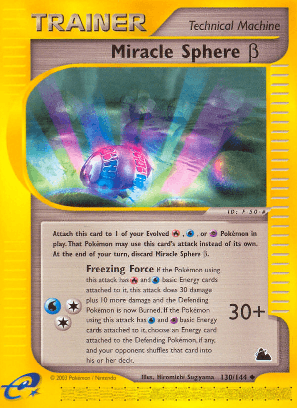 Miracle Sphere Beta (130/144) [Skyridge] (Online Only)