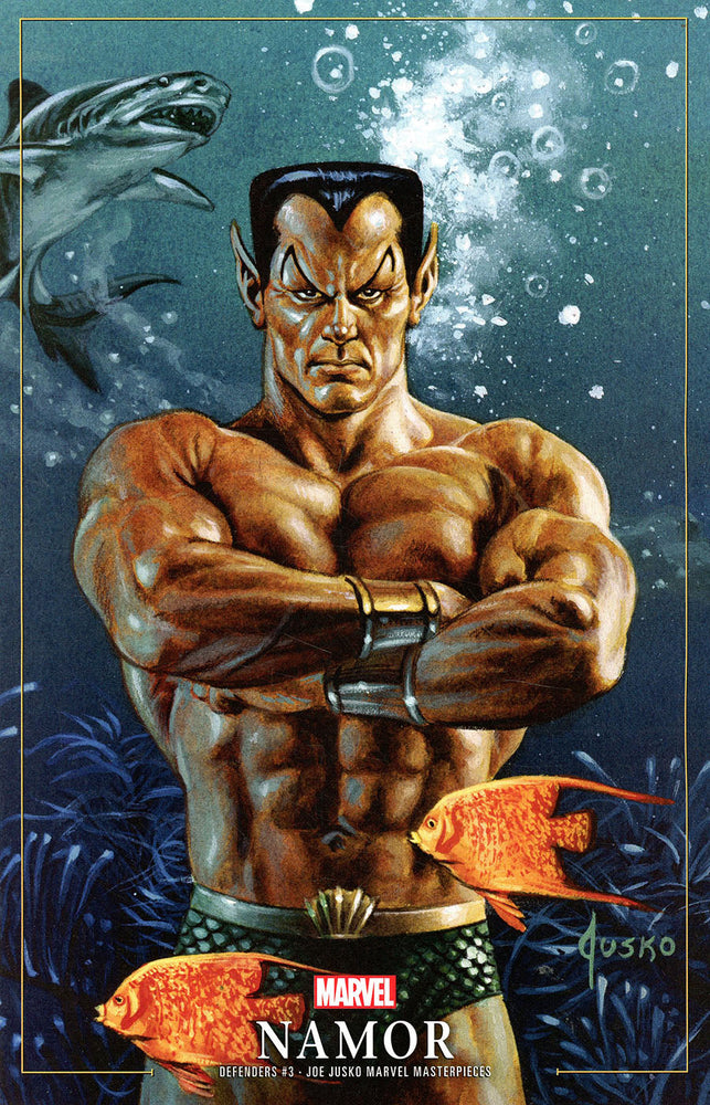 DEFENDERS #3 (OF 5) JUSKO MARVEL MASTERPIECES VAR (10/06/2021) (ONLINE ORDER ONLY)