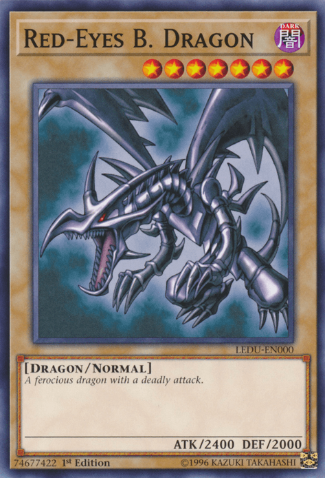 Red-Eyes B. Dragon [LEDU-EN000] Common (ONLINE ORDER ONLY)