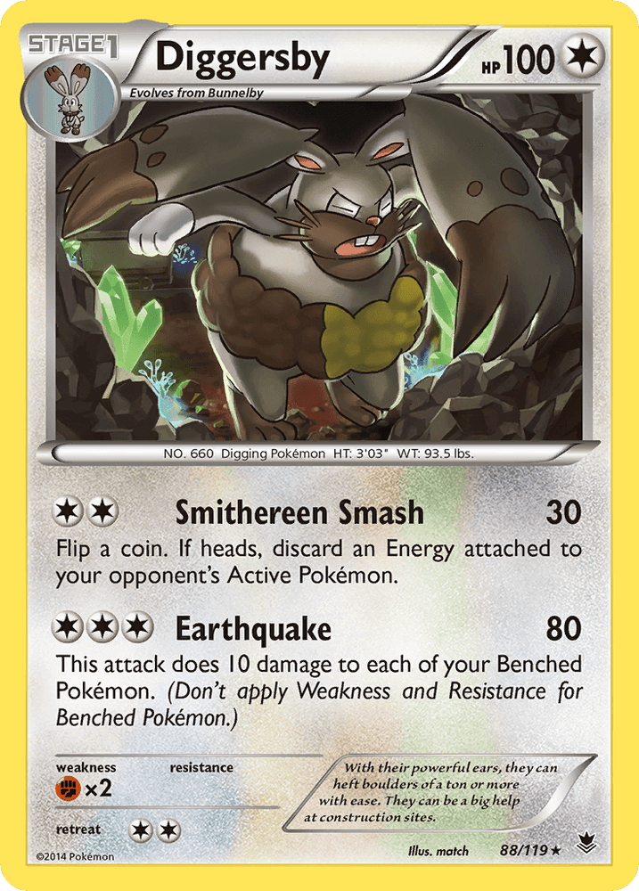 Diggersby (88/119) [XY: Phantom Forces] (Online Only)