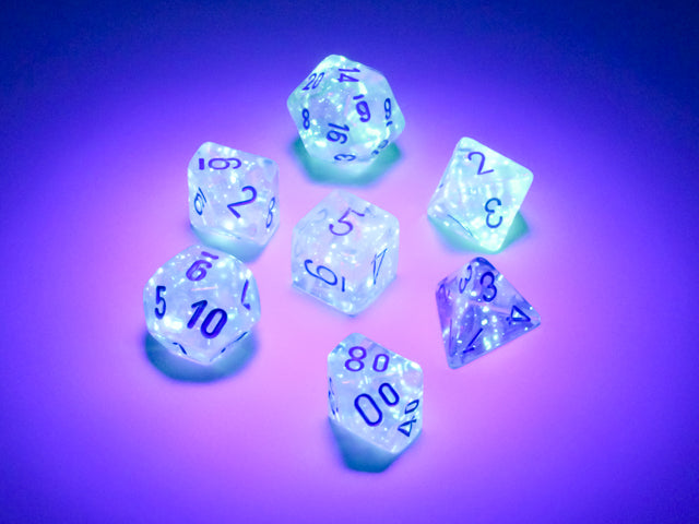 Borealis® Mini-Polyhedral Icicle™/light blue Luminary™ 7-Die Set (Mini Poly Release 1) (Online Only)
