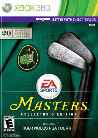 Tiger Woods PGA Tour 13 Masters Collectors Edition (Xbox 360) (ONLINE ORDER ONLY)