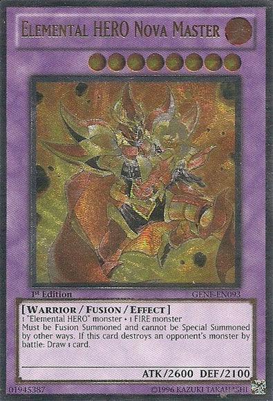 Elemental Hero Nova Master [GENF-EN093] Ultimate Rare (ONLINE ORDER ONLY)