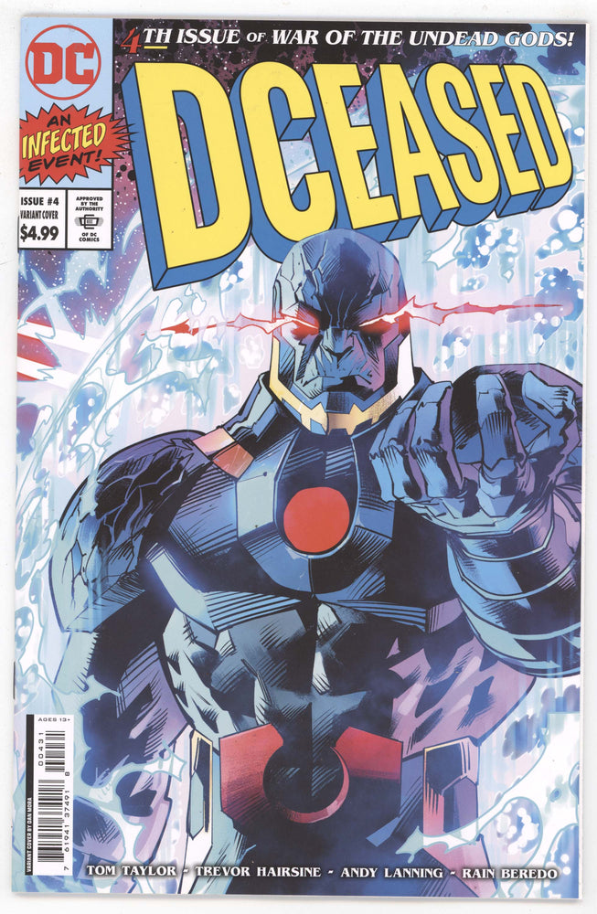 Dceased War Of The Undead Gods #4 (Of 8) B Dan Mora X-Men 1 Homage Card Stock Variant (11/15/2022) Dc (ONLINE ORDER ONLY)