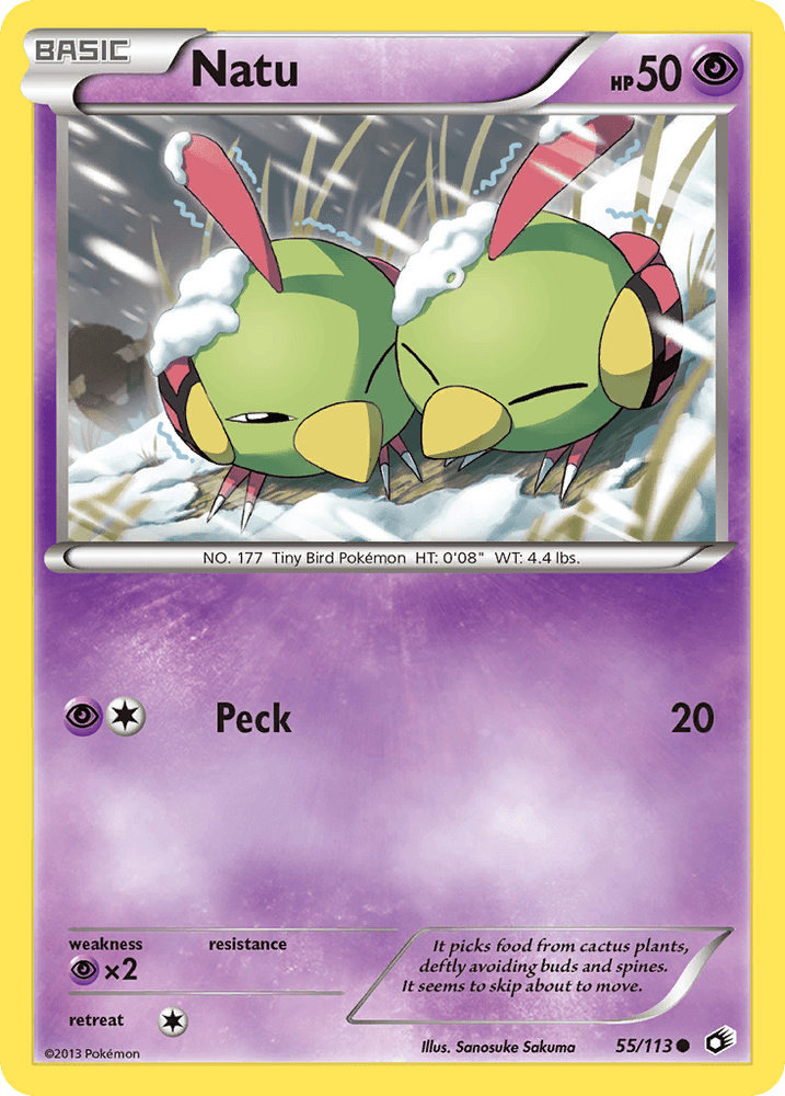 Natu (55/113) [Black & White: Legendary Treasures] (Online Only)