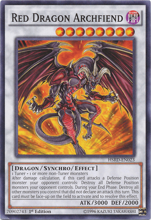 Red Dragon Archfiend [HSRD-EN023] Common (ONLINE ORDER ONLY)