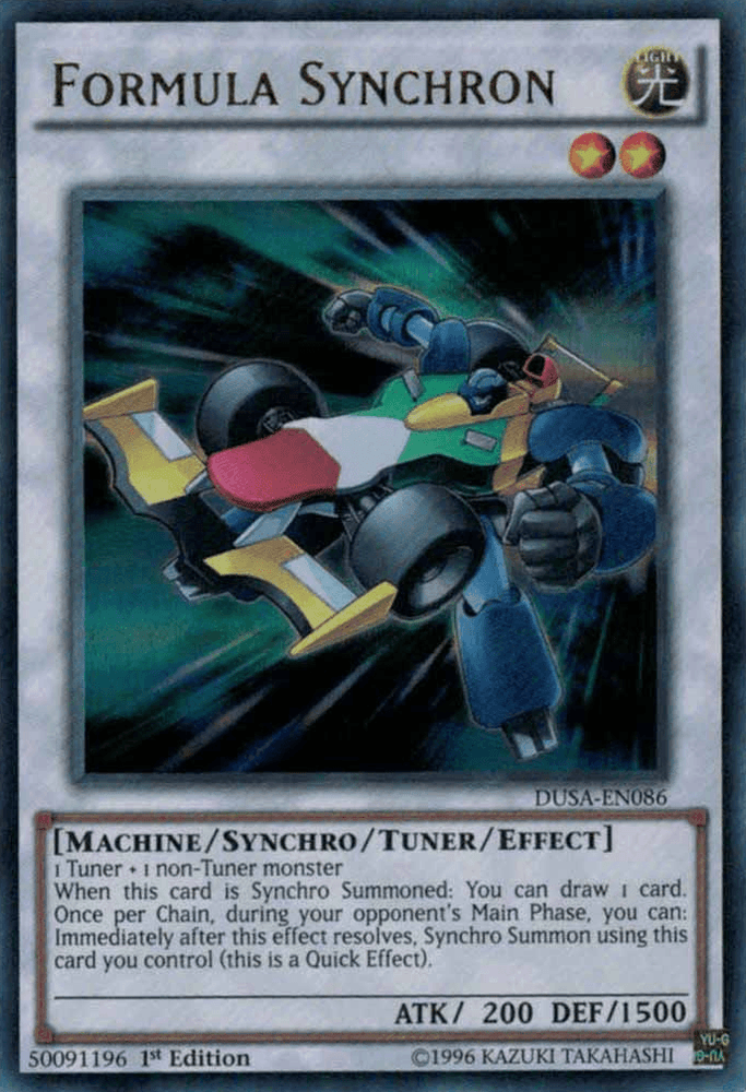 Formula Synchron [DUSA-EN086] Ultra Rare (ONLINE ORDER ONLY)