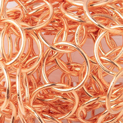 20mm Copper Plain Round Link Chain (ONLINE ORDER ONLY)