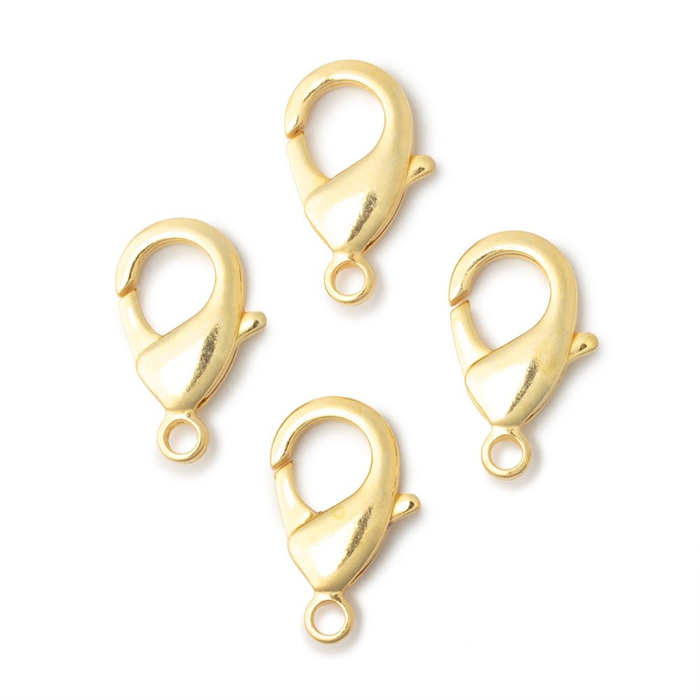20mm Shiny Lobster Clasp Set of 4 Pieces (ONLINE ORDER ONLY)