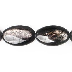 20x12mm Hypersthene plain oval beads 16 inch 20 pieces AA (ONLINE ORDER ONLY)