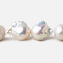 20x13-24x16mm Off White Ultra Baroque Freshwater Pearls 16 inch 19 pcs AAA (ONLINE ORDER ONLY)