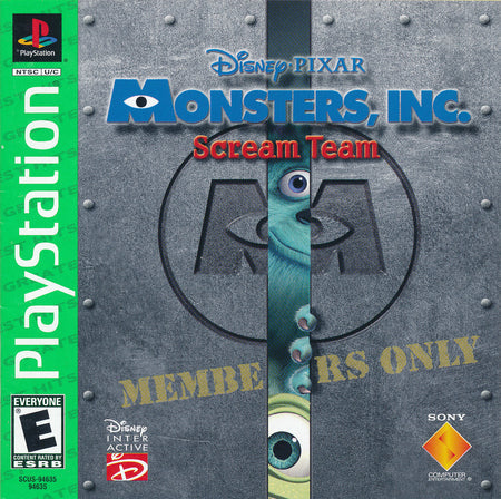 Monsters, Inc. Scream Team (Greatest Hits) (Playstation) (ONLINE ORDER ONLY)