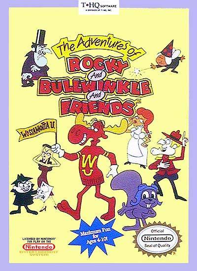 The Adventures of Rocky and Bullwinkle and Friends (Nintendo NES) (Online Only)