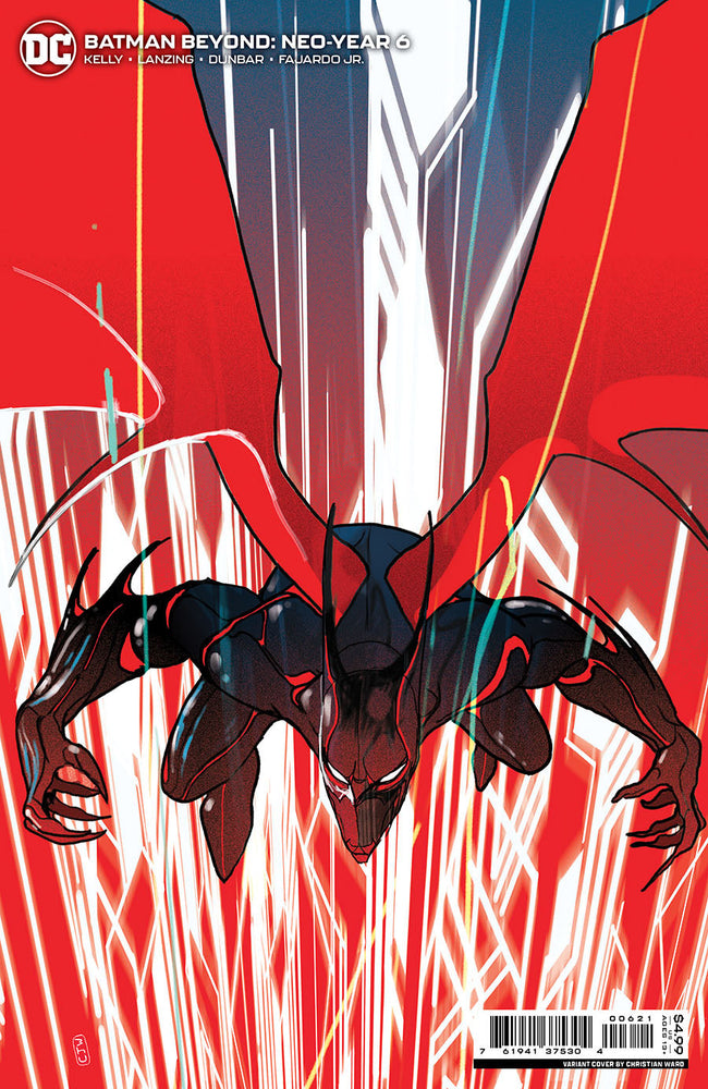 BATMAN BEYOND NEO-YEAR #6 (OF 6) CVR B CHRISTIAN WARD CARD STOCK VAR (09/07/2022) (ONLINE ORDER ONLY)