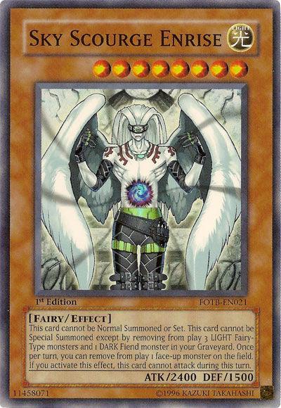 Sky Scourge Enrise [FOTB-EN021] Super Rare (ONLINE ORDER ONLY)