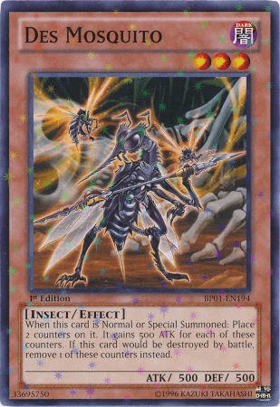 Des Mosquito [BP01-EN194] Starfoil Rare (ONLINE ORDER ONLY)