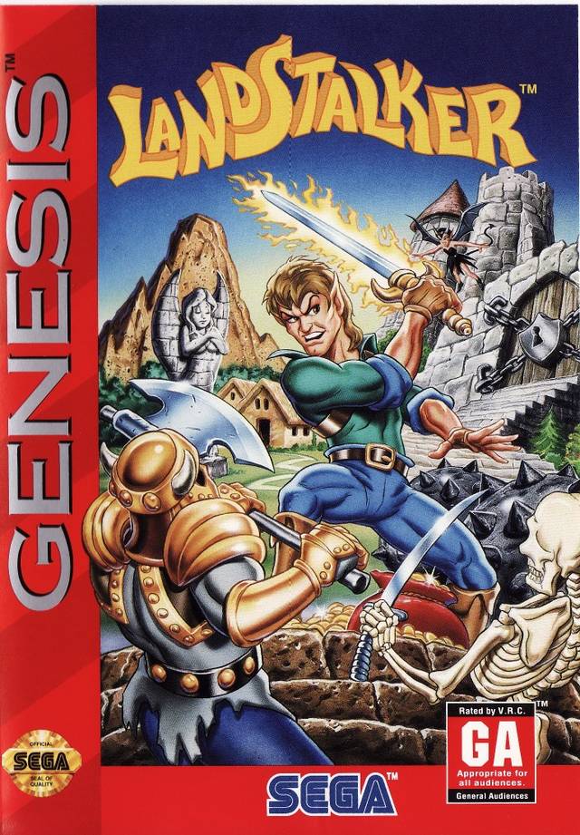 Landstalker Treasures of King Nole (Sega Genesis) (ONLINE ORDER ONLY)