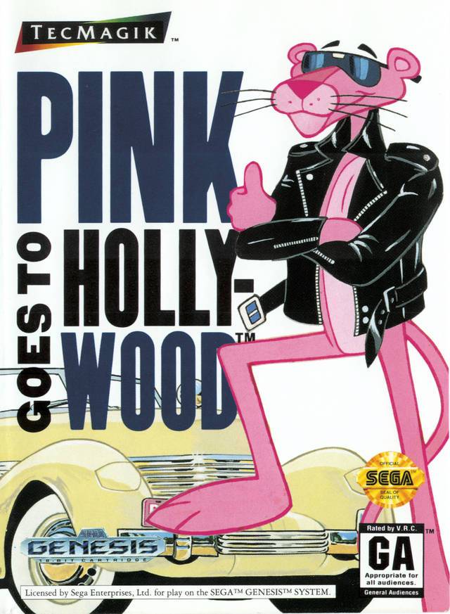 Pink Panther Goes to Hollywood (Sega Genesis) (ONLINE ORDER ONLY)
