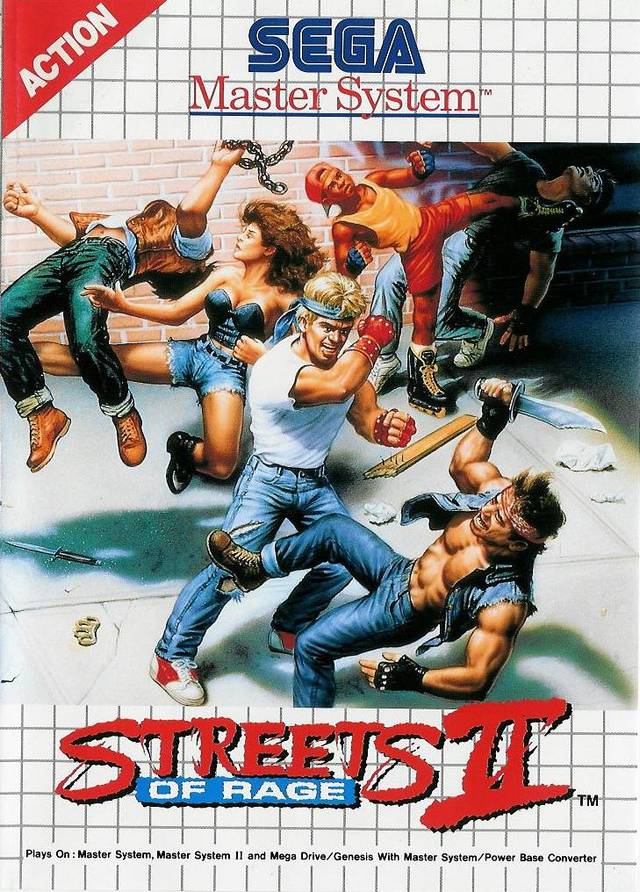 Streets of Rage 2 (Sega Master System) (ONLINE ORDER ONLY)
