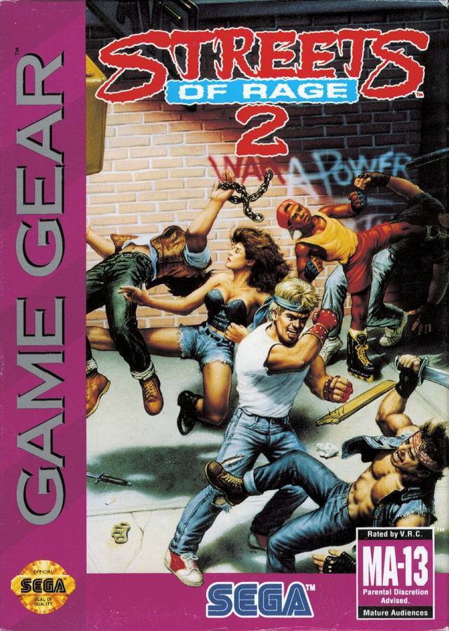 Streets of Rage 2 (Sega Game Gear) (ONLINE ORDER ONLY)