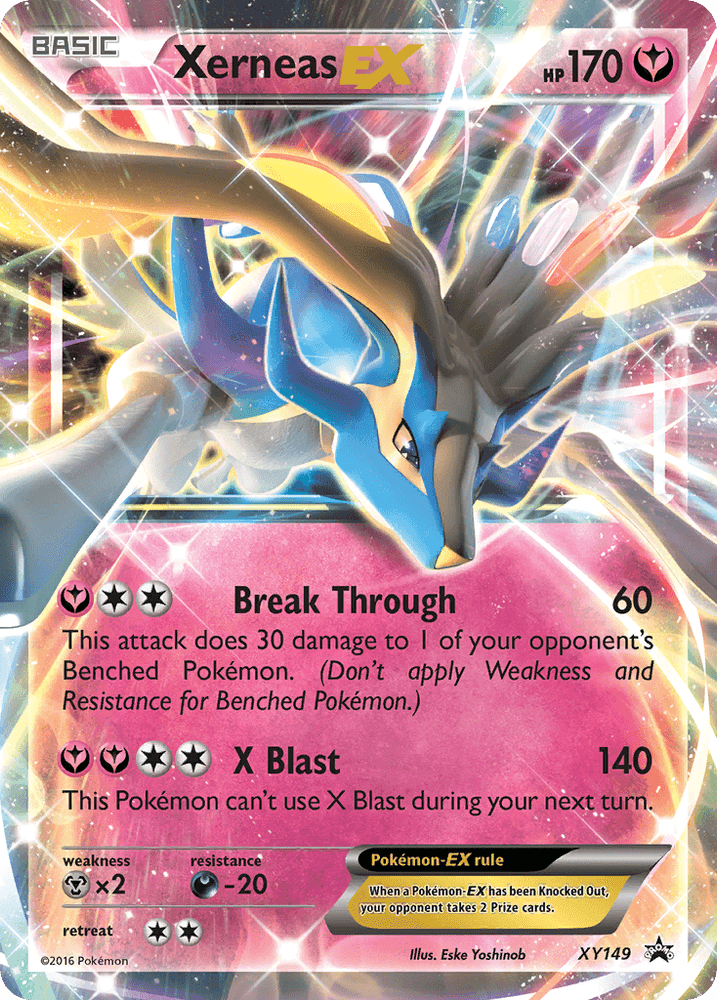 Xerneas EX (XY149) [XY: Black Star Promos] (Online Only)