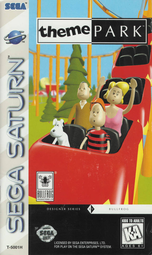 Theme Park (Sega Saturn) (ONLINE ORDER ONLY)