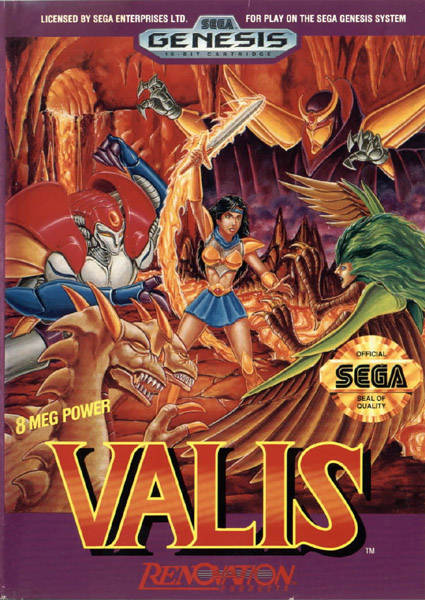 Valis The Fantasm Soldier (Sega Genesis) (ONLINE ORDER ONLY)