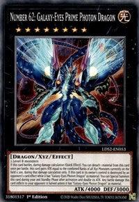Number 62: Galaxy-Eyes Prime Photon Dragon [LDS2-EN053] Common (ONLINE ORDER ONLY)