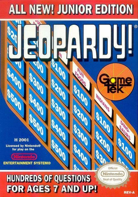 Jeopardy! Junior Edition (Nintendo NES) (Online Only)