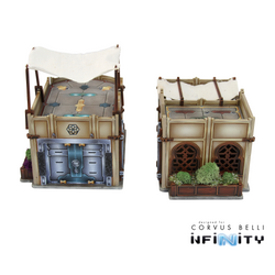 Alcazaba Utility Buildings (2-Pack) — Bare MDF