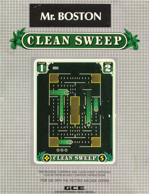 Mr. Boston Clean Sweep (Vectrex) (Online Order Only)