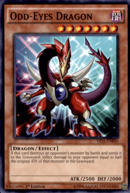 Odd-Eyes Dragon [YS15-ENF03] Shatterfoil Rare (ONLINE ORDER ONLY)