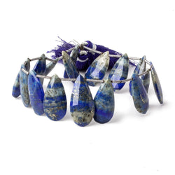 21x10-25x12mm Lapis Lazuli Pear Briolette 8 inch 16 Beads (ONLINE ORDER ONLY)