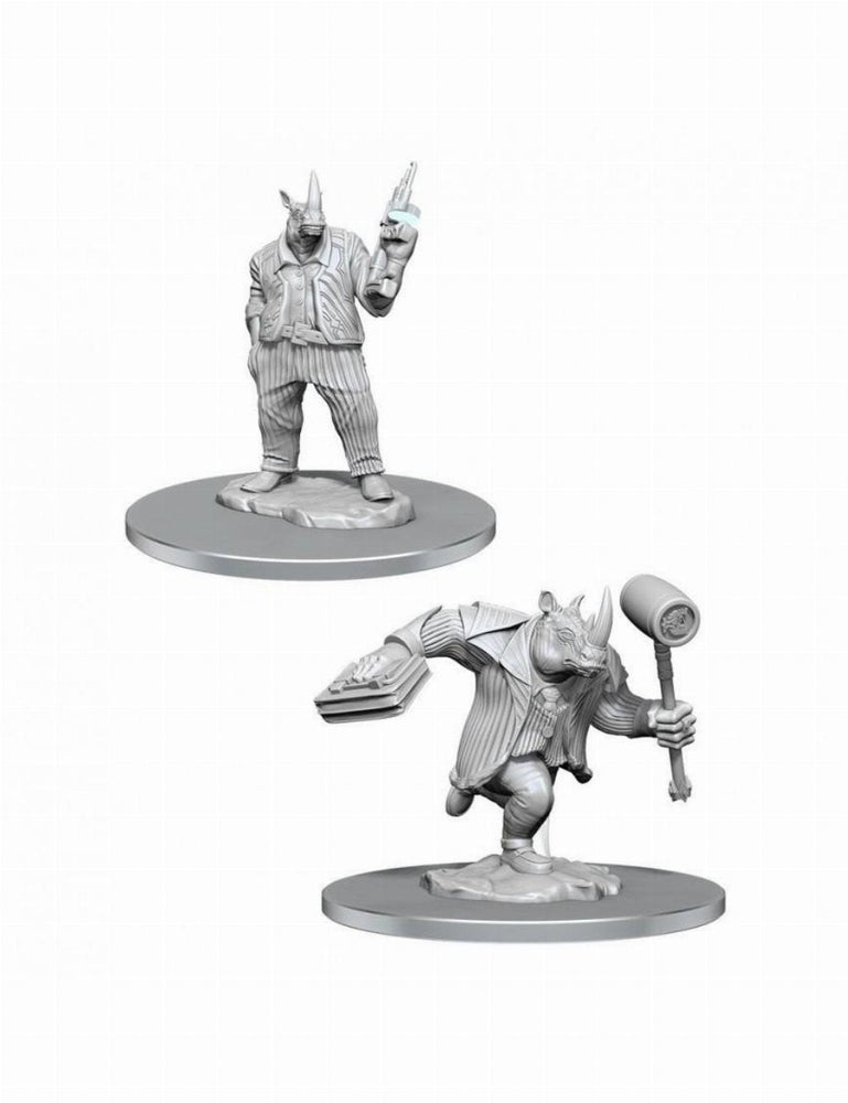 Magic: The Gathering Miniatures: Freelance Muscle and Rhox Pummeler (Online Order Only)
