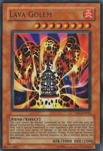 Lava Golem [DR1-EN051] Ultra Rare (ONLINE ORDER ONLY)