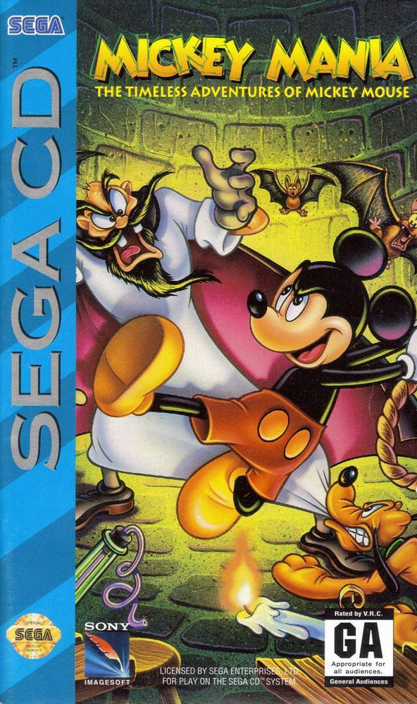 Mickey Mania: The Timeless Adventures of Mickey Mouse (Sega CD) (ONLINE ORDER ONLY)