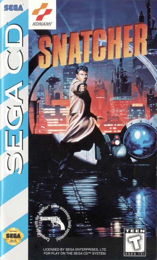 Snatcher (Sega CD) (ONLINE ORDER ONLY)