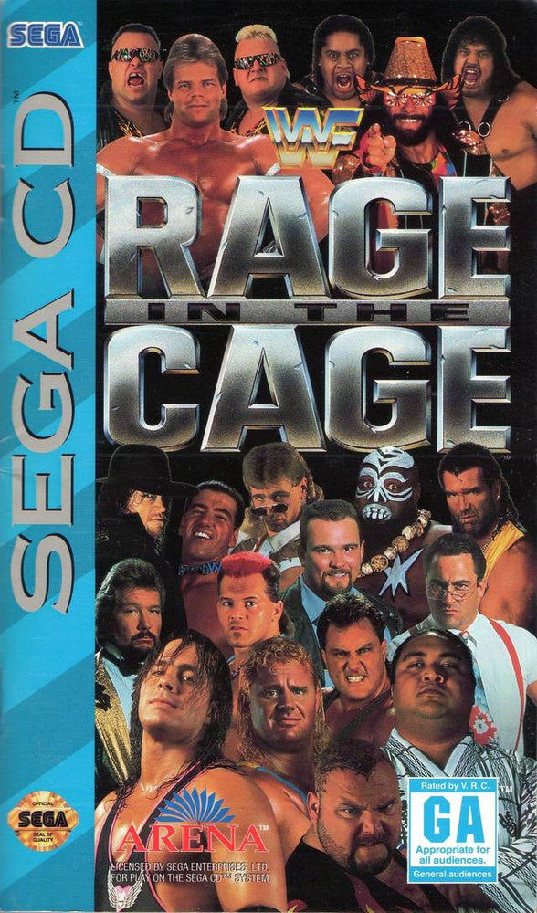WWF Rage in the Cage (Sega CD) (ONLINE ORDER ONLY)