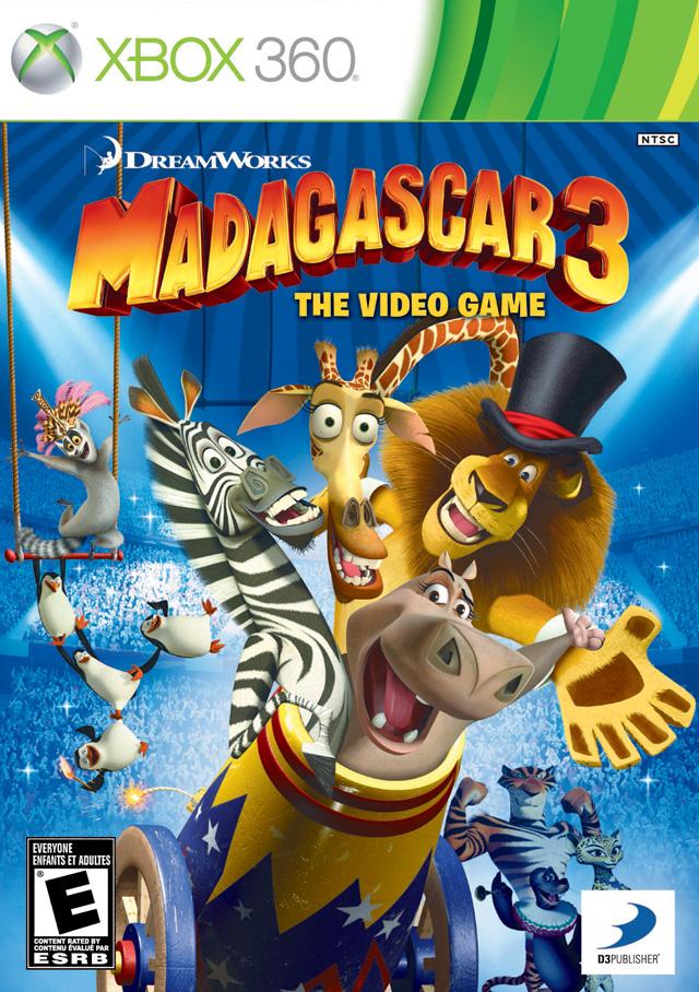 Madagascar 3 (Xbox 360) (ONLINE ORDER ONLY)