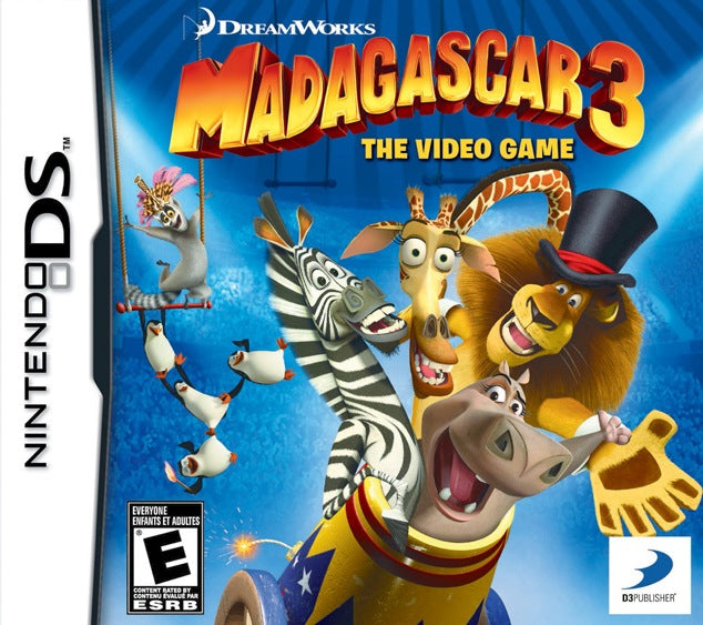 Madagascar 3: The Video Game (Nintendo DS) (ONLINE ORDER ONLY)