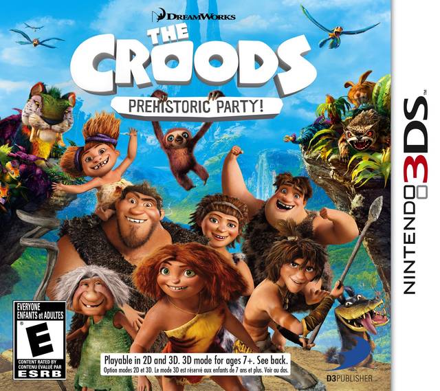 DreamWorks The Croods: Prehistoric Party! (Nintendo 3DS) (ONLINE ORDER ONLY)