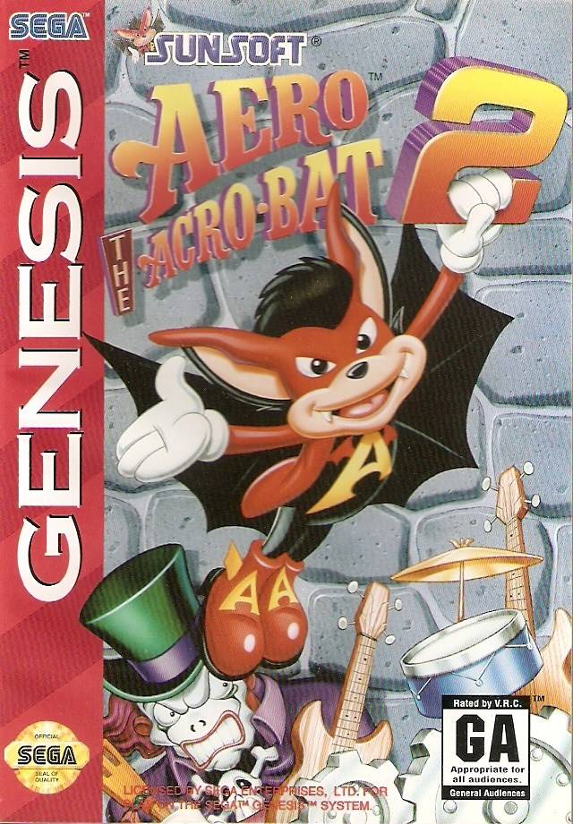 Aero The Acro-Bat 2 (Sega Genesis) (ONLINE ORDER ONLY)