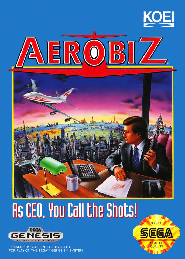 Aerobiz (Sega Genesis) (ONLINE ORDER ONLY)