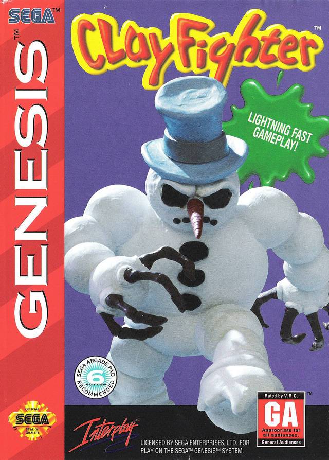 ClayFighter (Sega Genesis) (ONLINE ORDER ONLY)